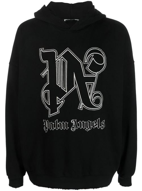 Sweatshirt with logo PALM ANGELS | PMBB126E23FLE0011003